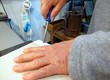 Gaten maken voor de touwen